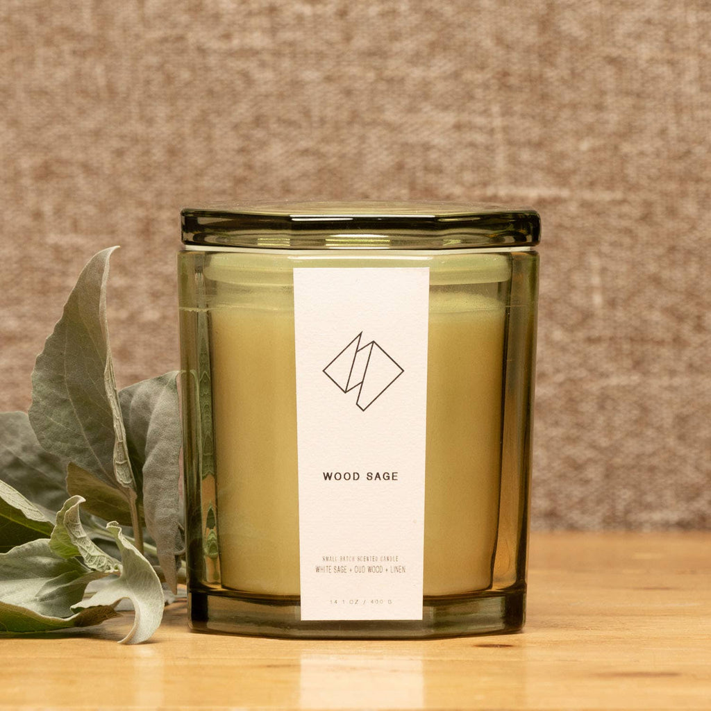 14 oz Wood Sage Candle