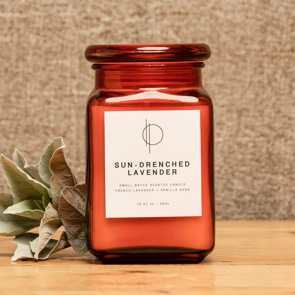 15.87 oz Sun-Drenched Lavender Scented Candle