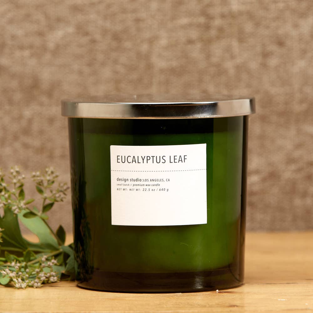 22.5 oz Eucalyptus Leaf Scented Candle