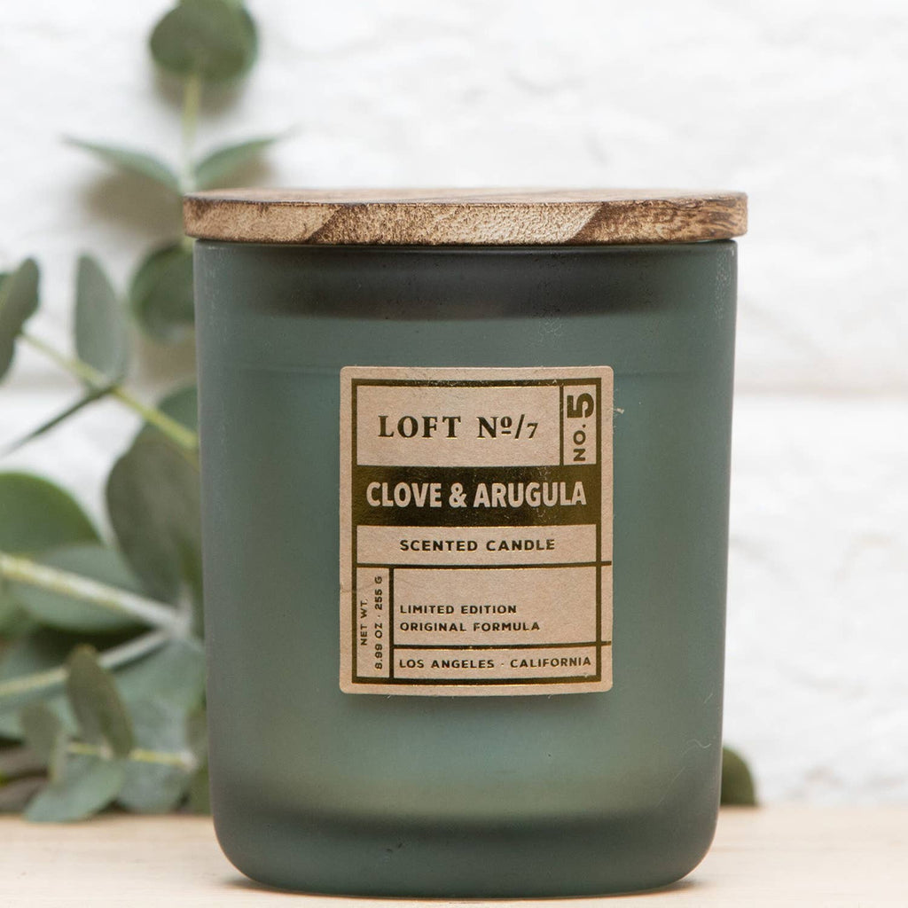 Clove & Arugula Scented Candle
