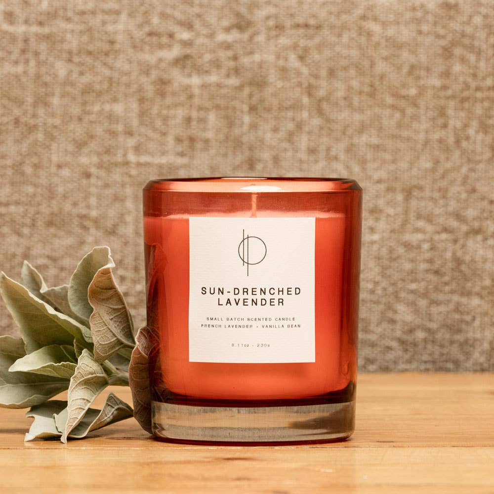 8.11 oz Sun-Drenched Lavender Scented Candle