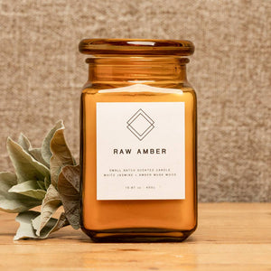 15.87 oz Raw Amber Scented Candle